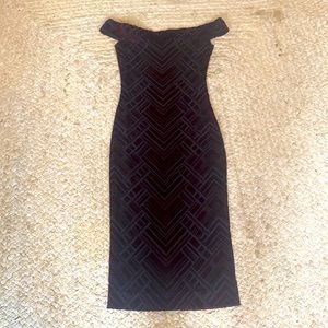 Burgundy dress